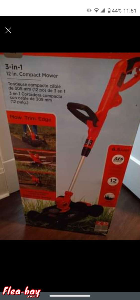 Black and Decker 3-in-1 Mower