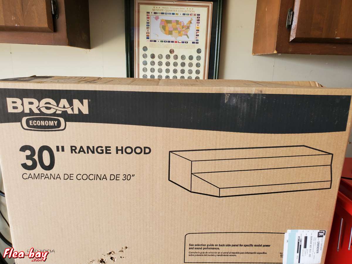 Broan 30" range hood