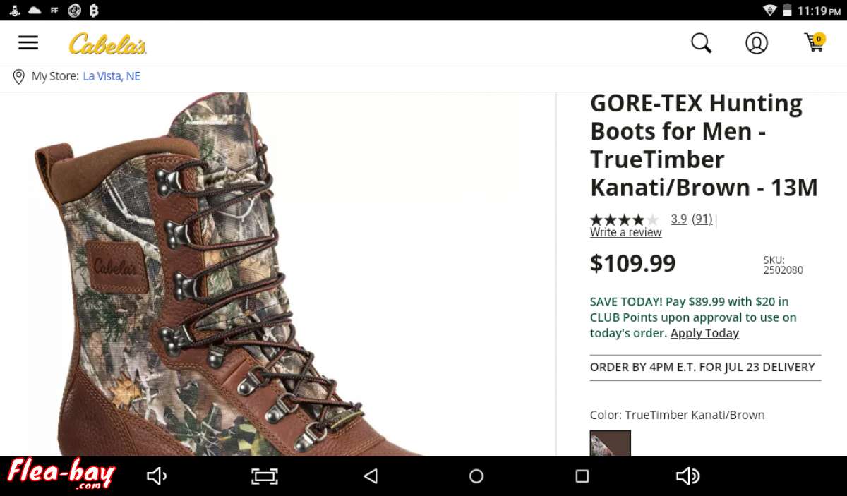 cabela's mens boots