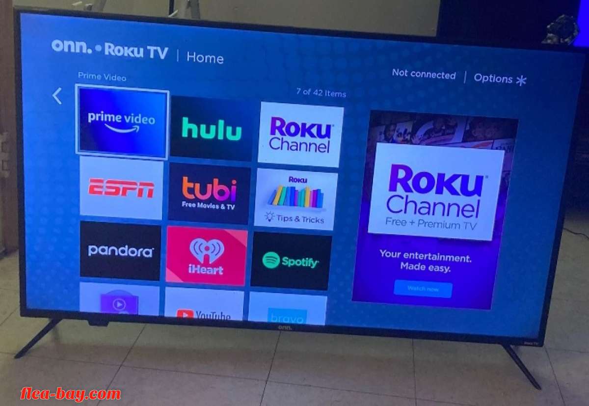 onn smart roku tv