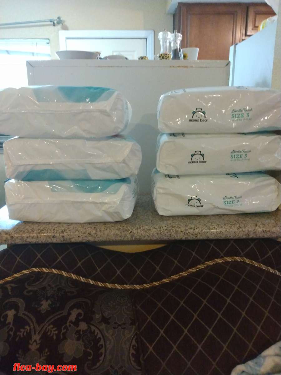 diapers size 3 252 count take all $27