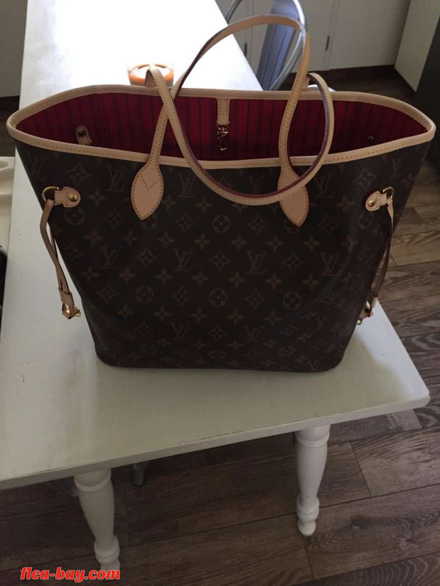 Louie vuitton never full tote bag