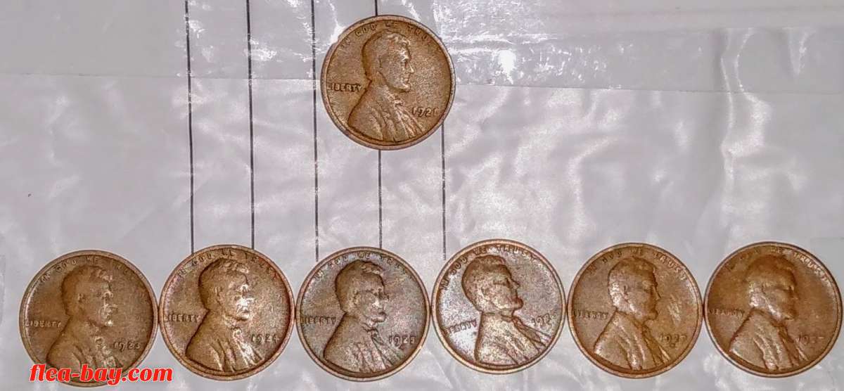Lincoln Wheat cents! hard to find this era; early 20's