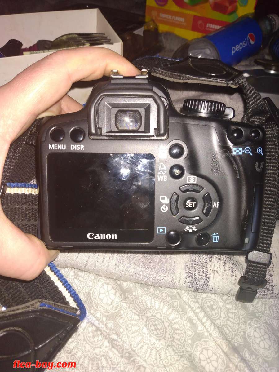Canon digital REBEL eos camera