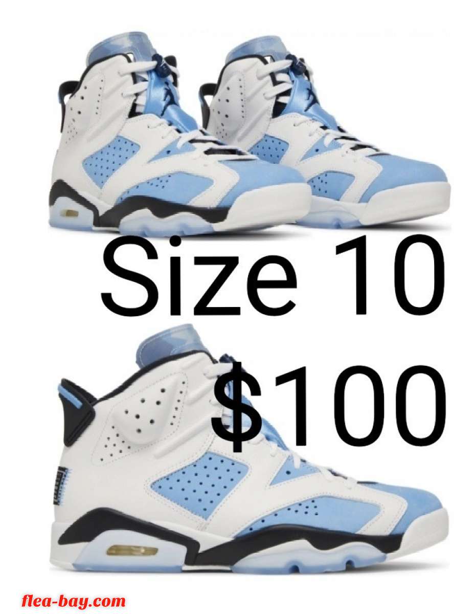 Jordan Retro 6 UNC Men Size 10