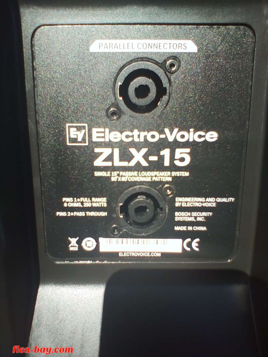 Electro-Voice 15" Speakers