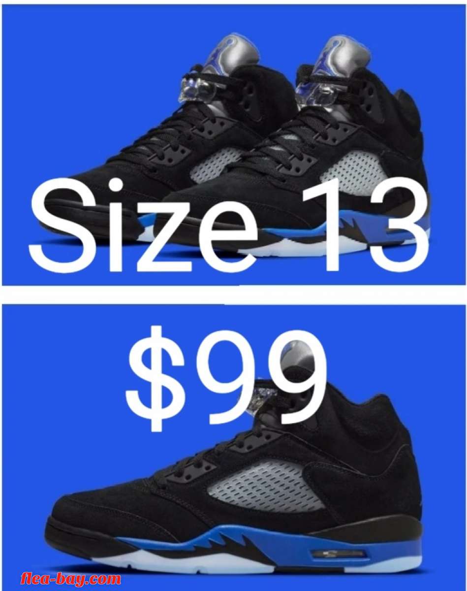 Jordan Retro 5 Racer Blue Size 13