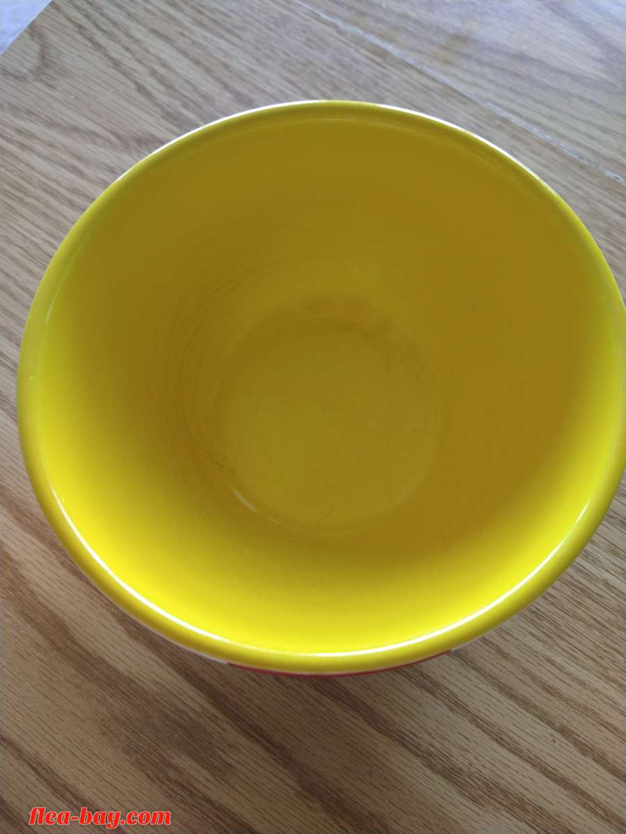 Kellogg's Cornelius corny rooster ceramic cereal bowl