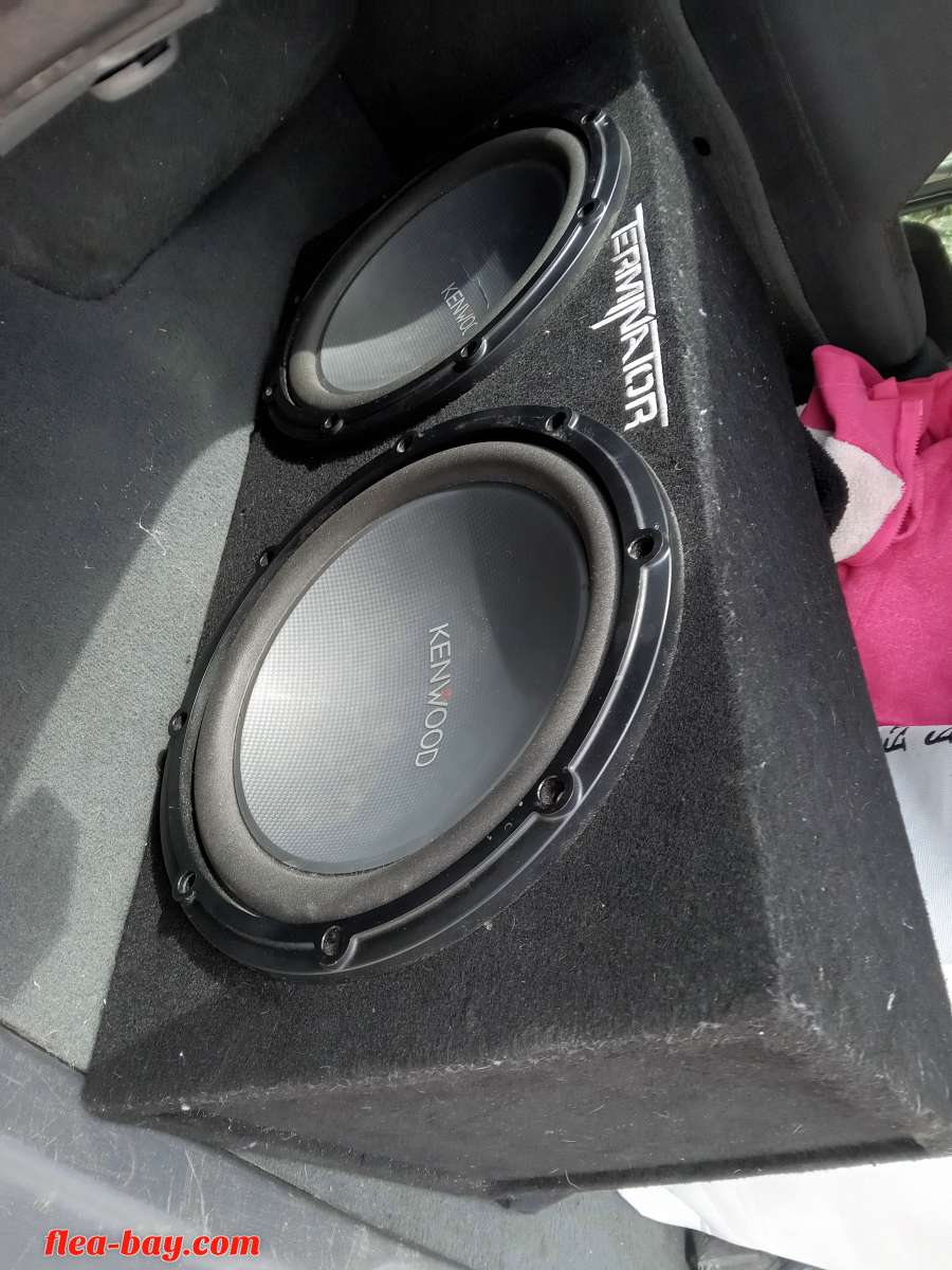 Kenwood speakers and amp