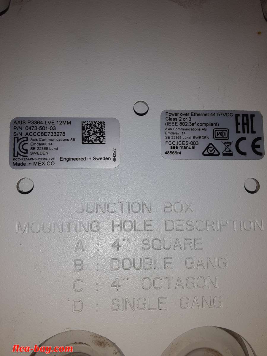 Axis communications  security camera