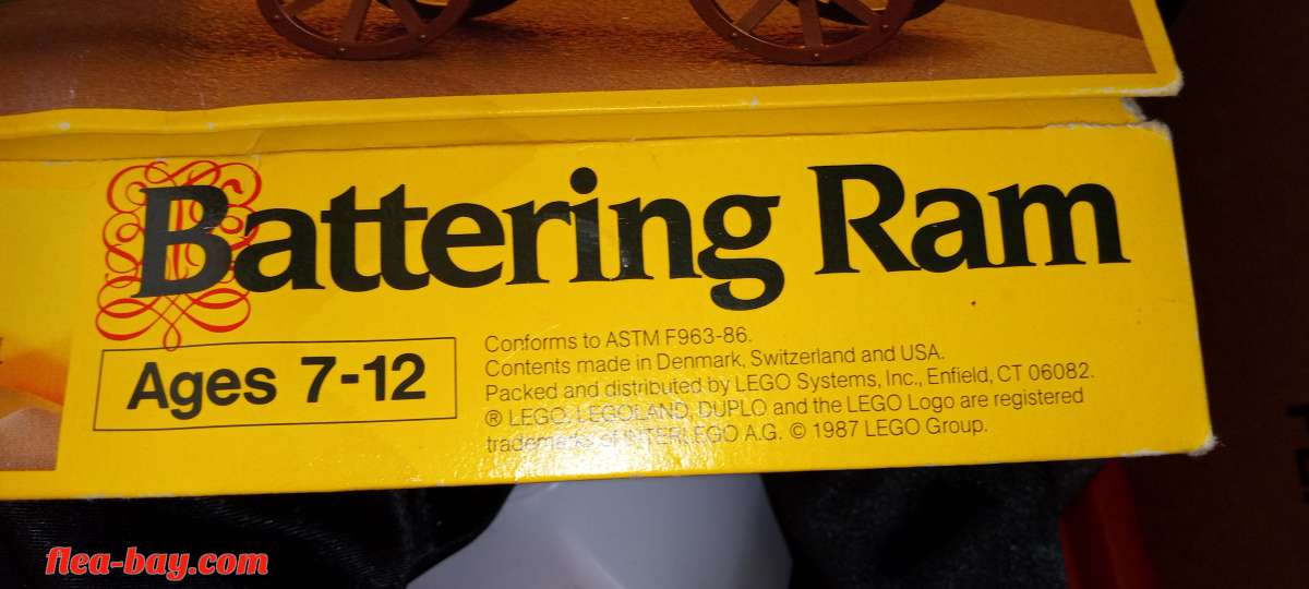 1987 Lego land dupli battering ram vintage unopened