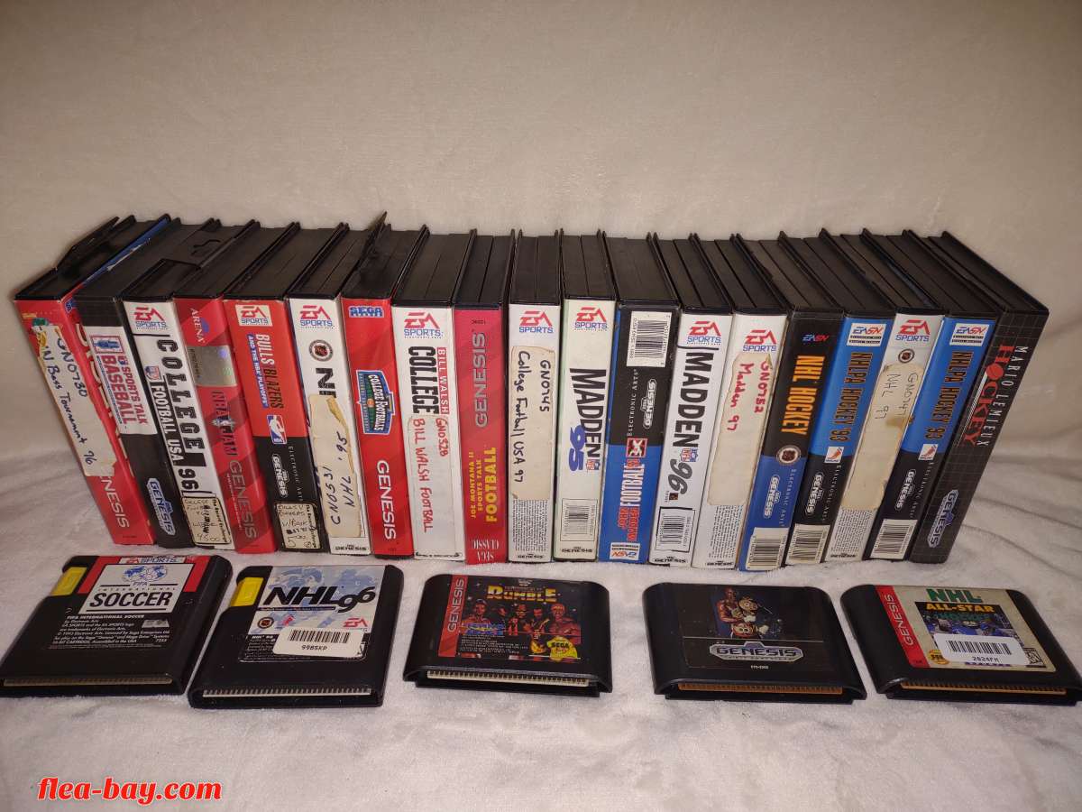 old Sega Genesis games