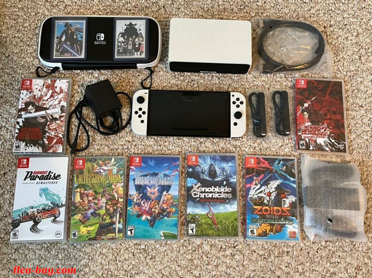 OLED Nintendo switch bundle