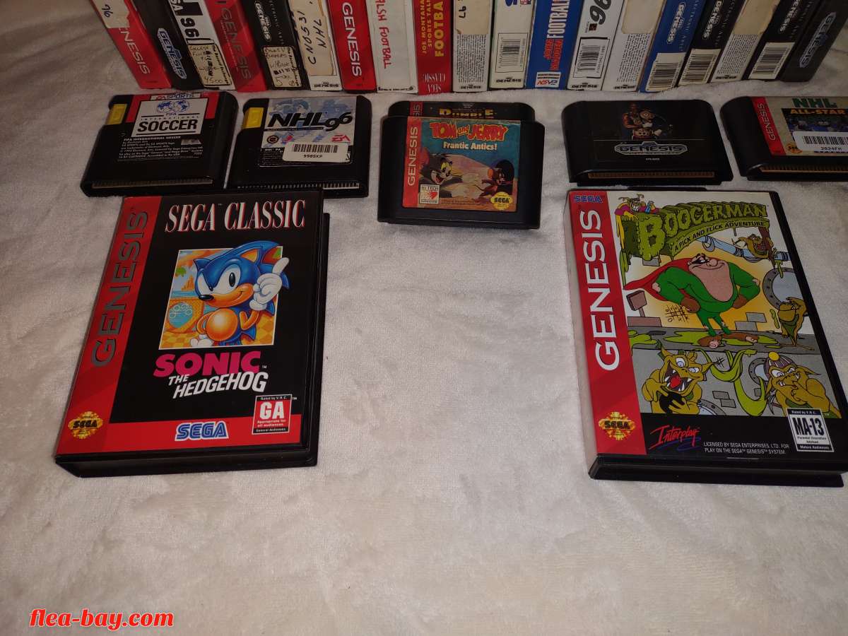 old Sega Genesis games