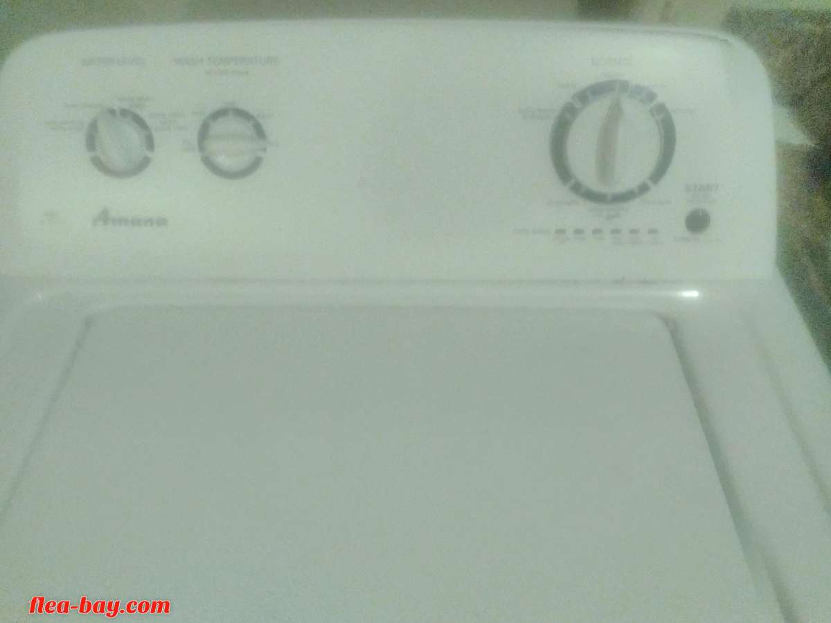 Amana washer and dryer set fully functional