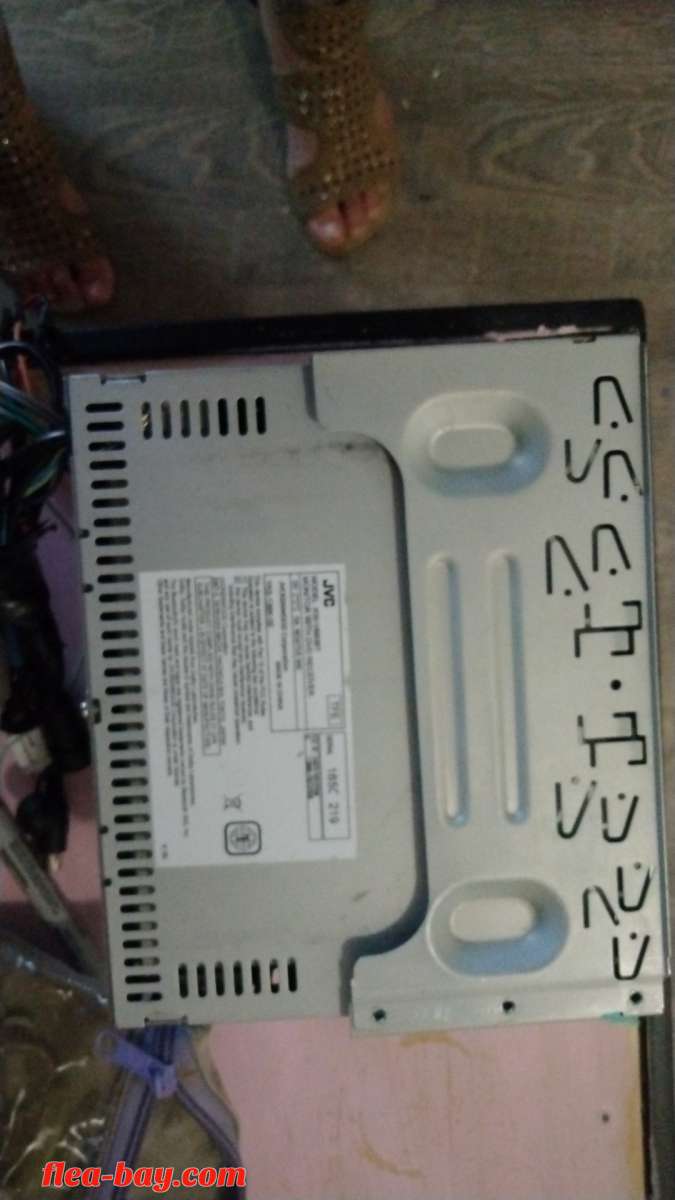 jvc never used car stereo