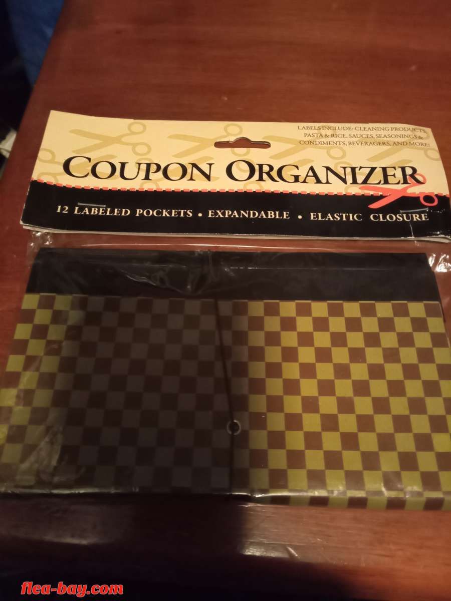 Brand New Coupon Organizer