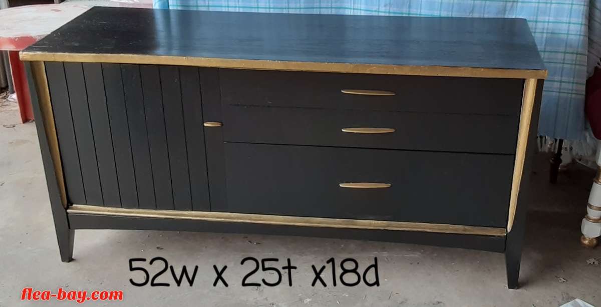 beautifully restored mid century modern buffet