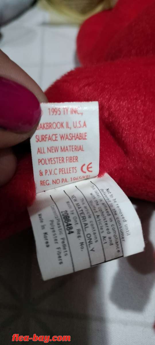 Rare Ty Beanie Baby Tabasco