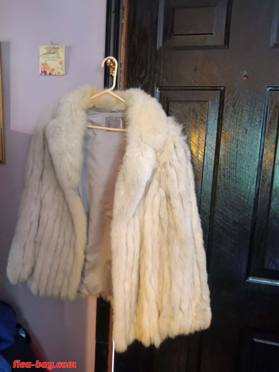 real Fox fur coat
