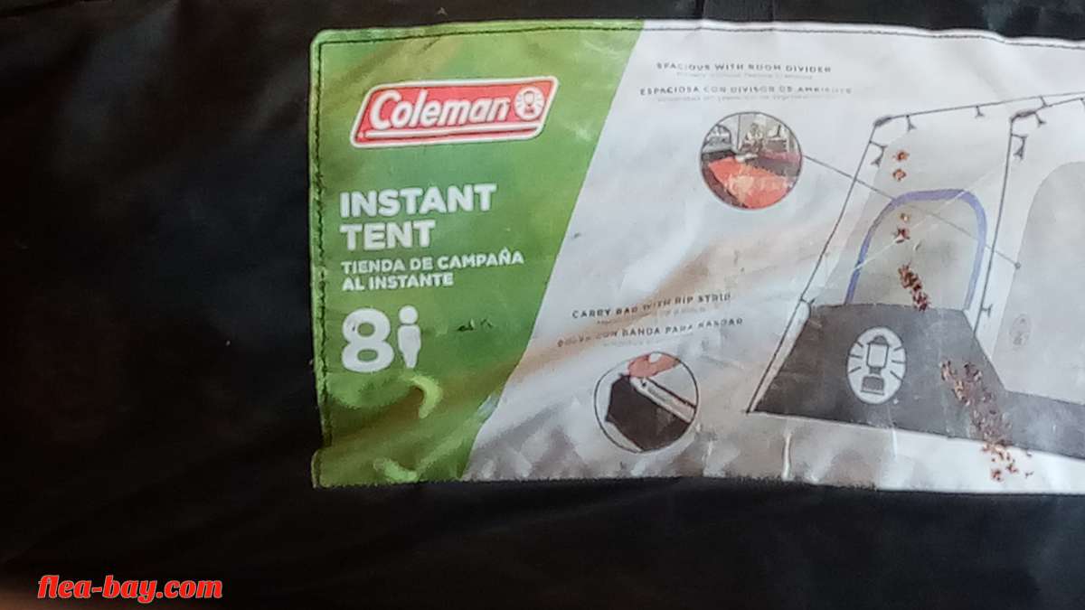 Coleman 8 man tent