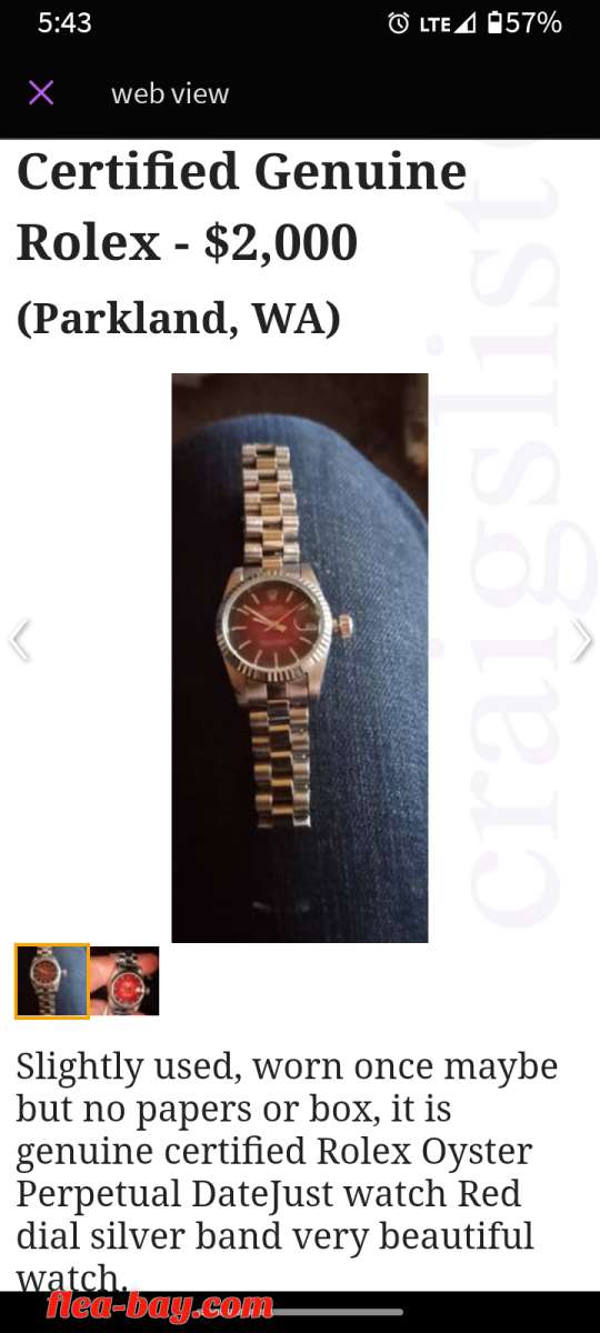 Rolex Watch