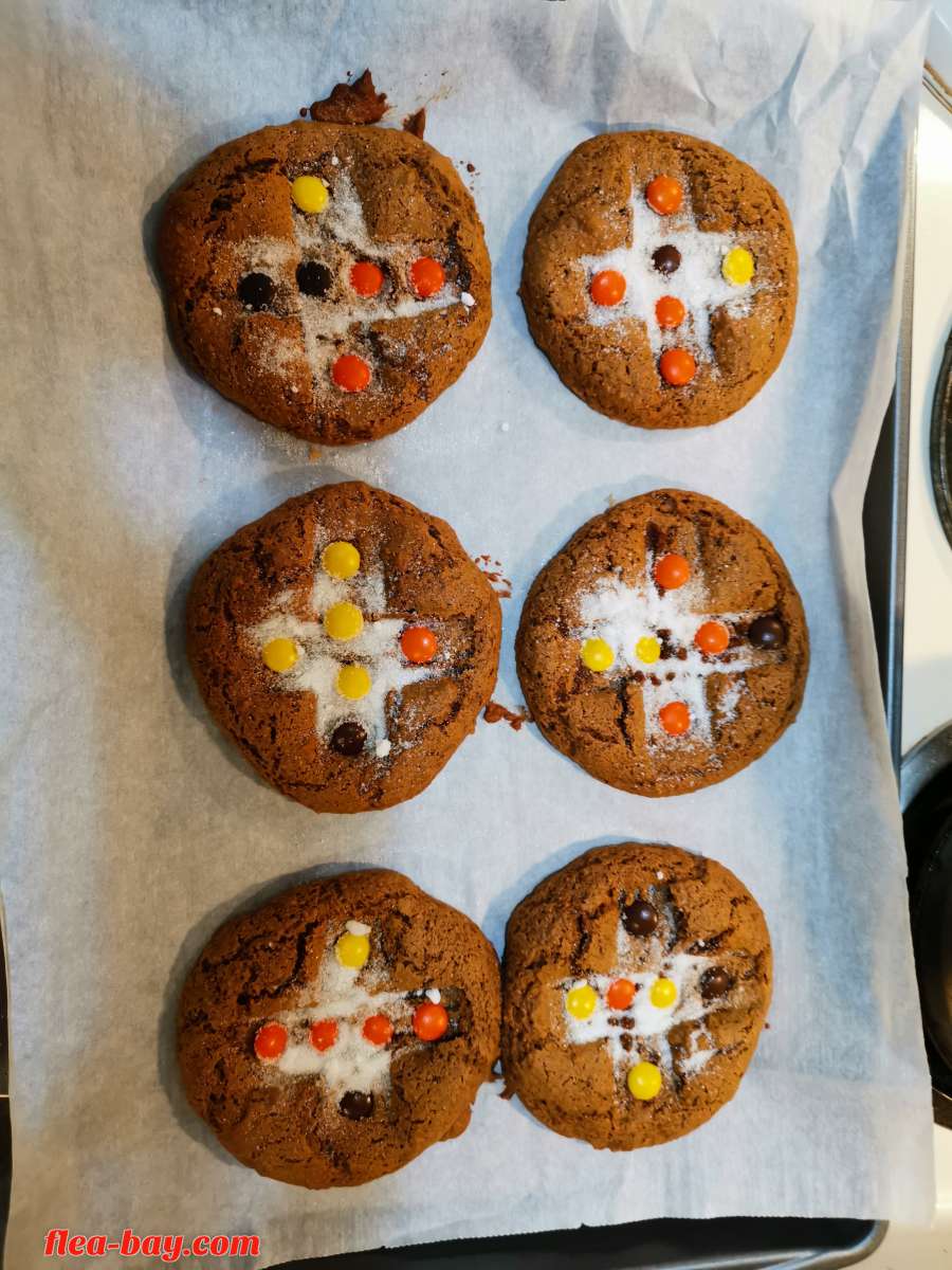 PB&Ginger Doodle Cookies