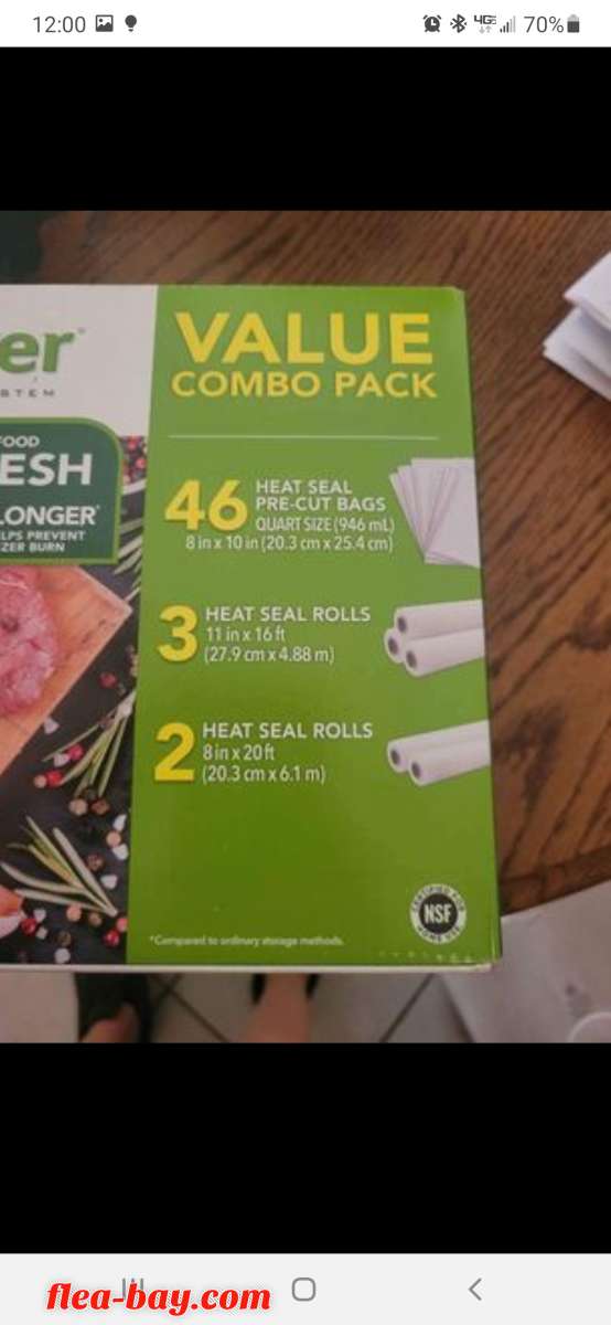 Food Saver with bags