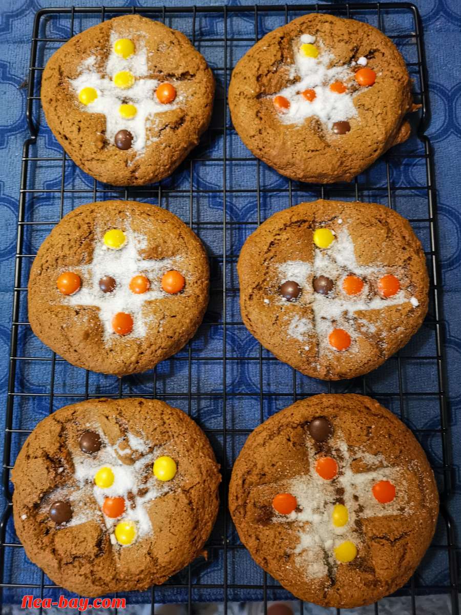 PB&Ginger Doodle Cookies