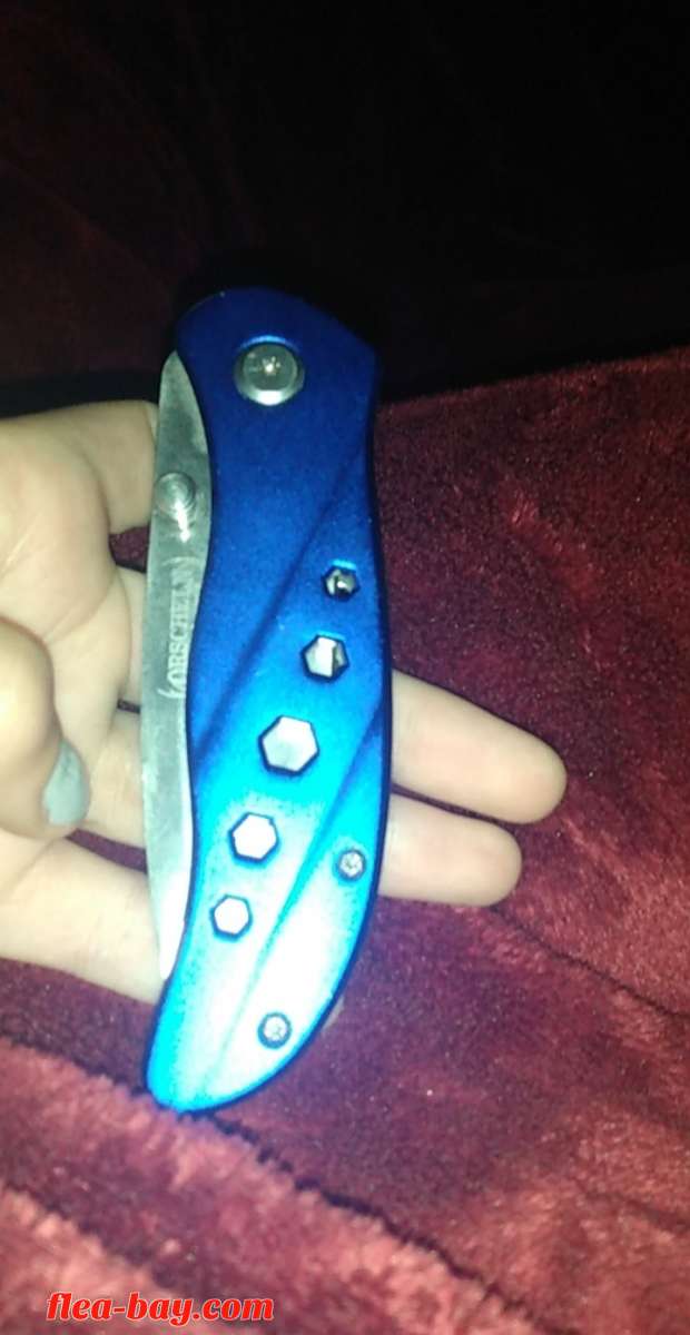 Blue Outdoor Orchelens knife