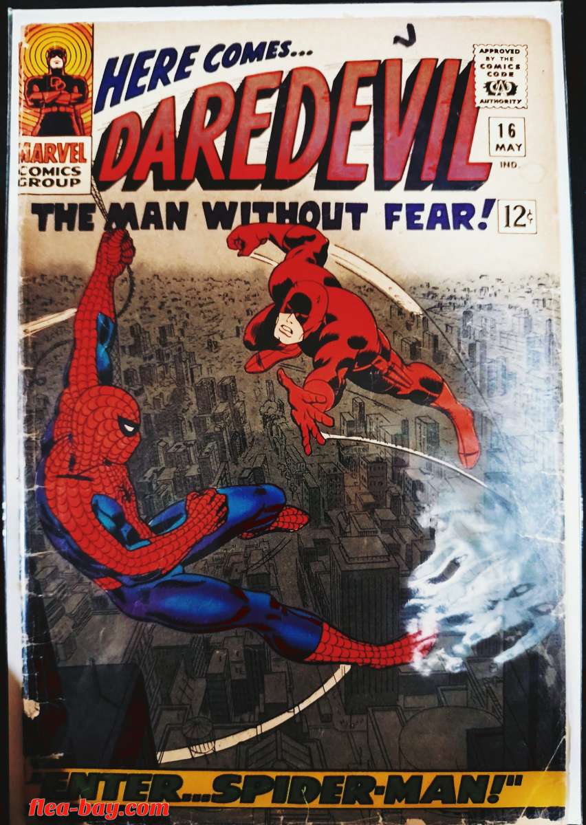 1966 DareDevil Masked Maurader featuring spiderman #16