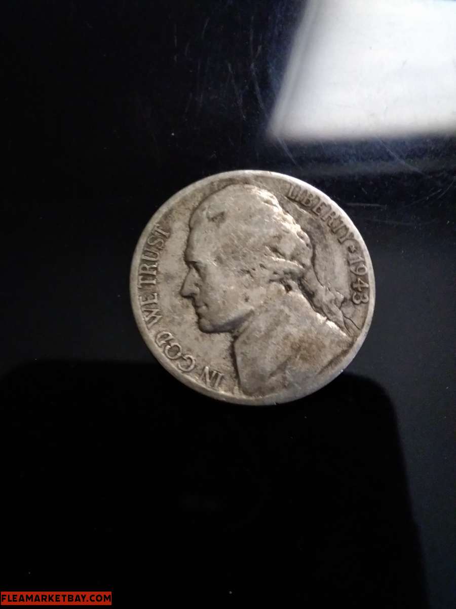Jefferson war nickel 1943 P