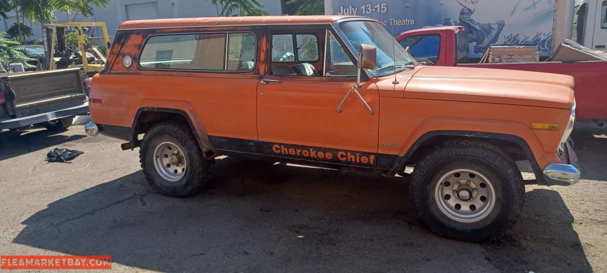 a Cherokee Chief Jeep 79