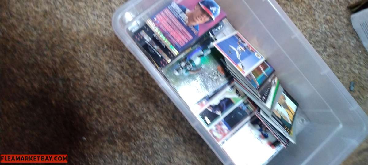 basket ball and baseball cards