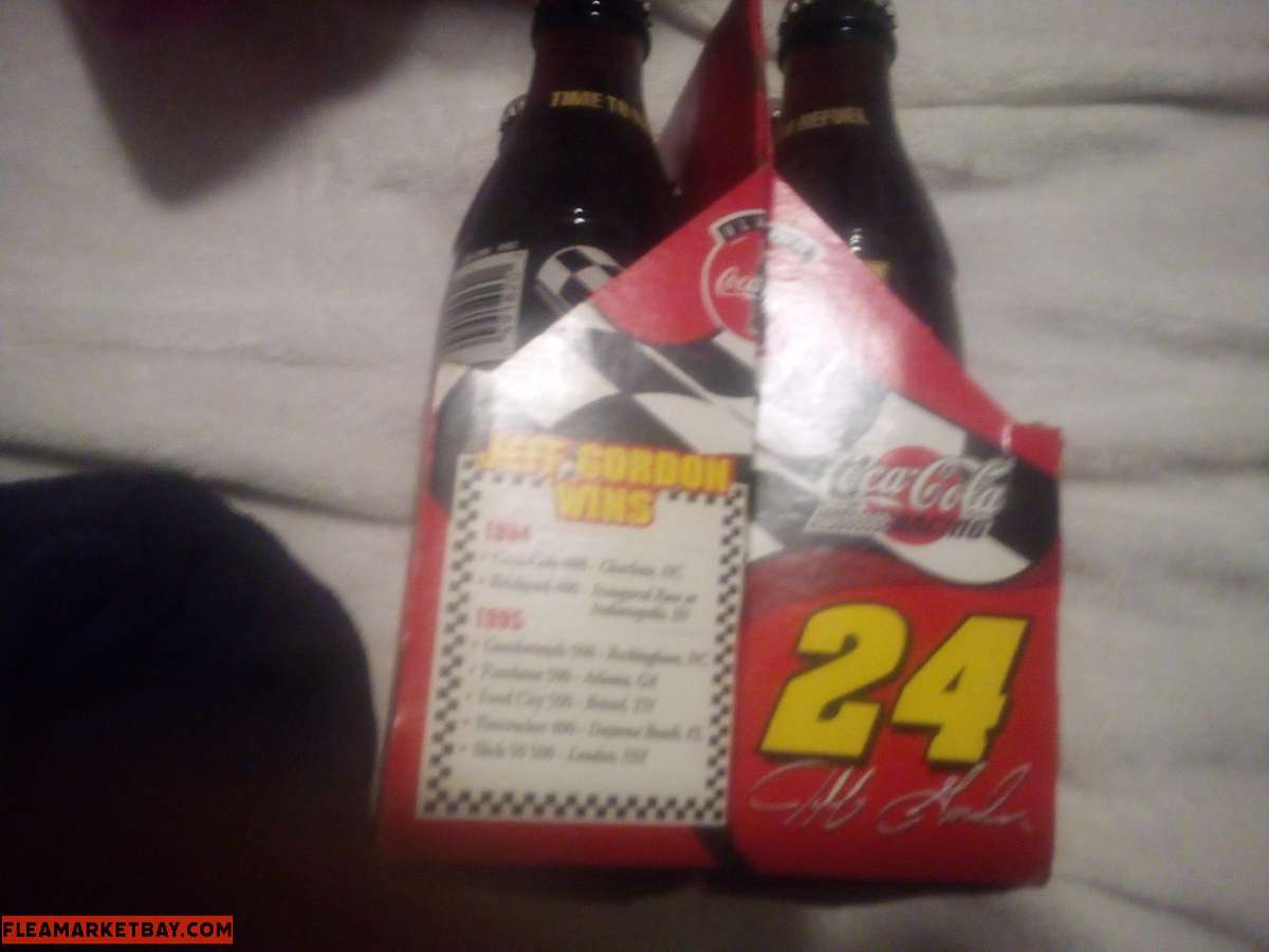 6pk Jeff Gordon cokes unopened refuel time in good shape