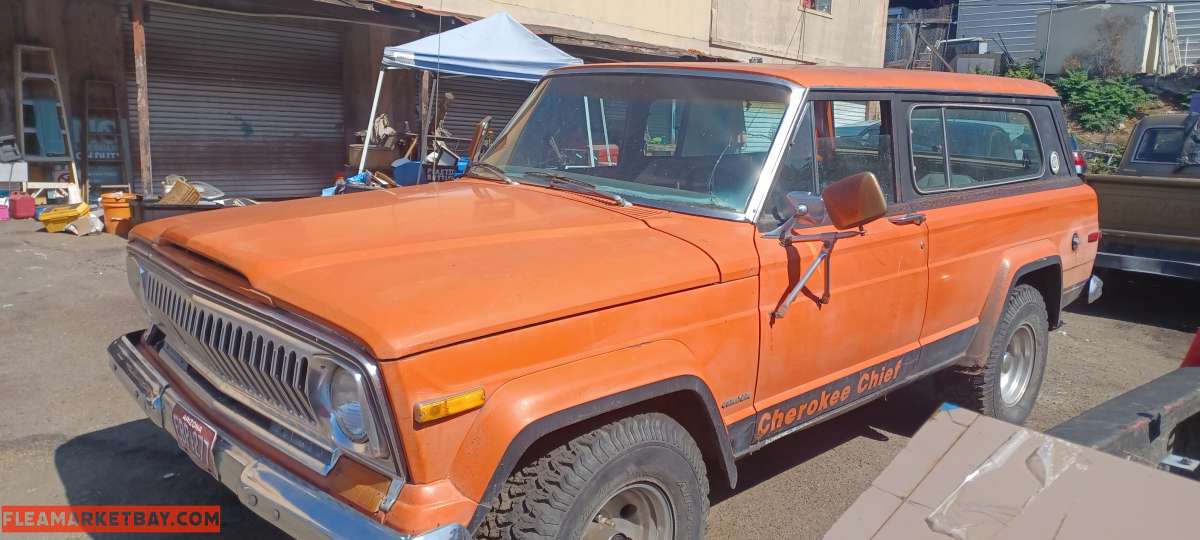 a Cherokee Chief Jeep 79