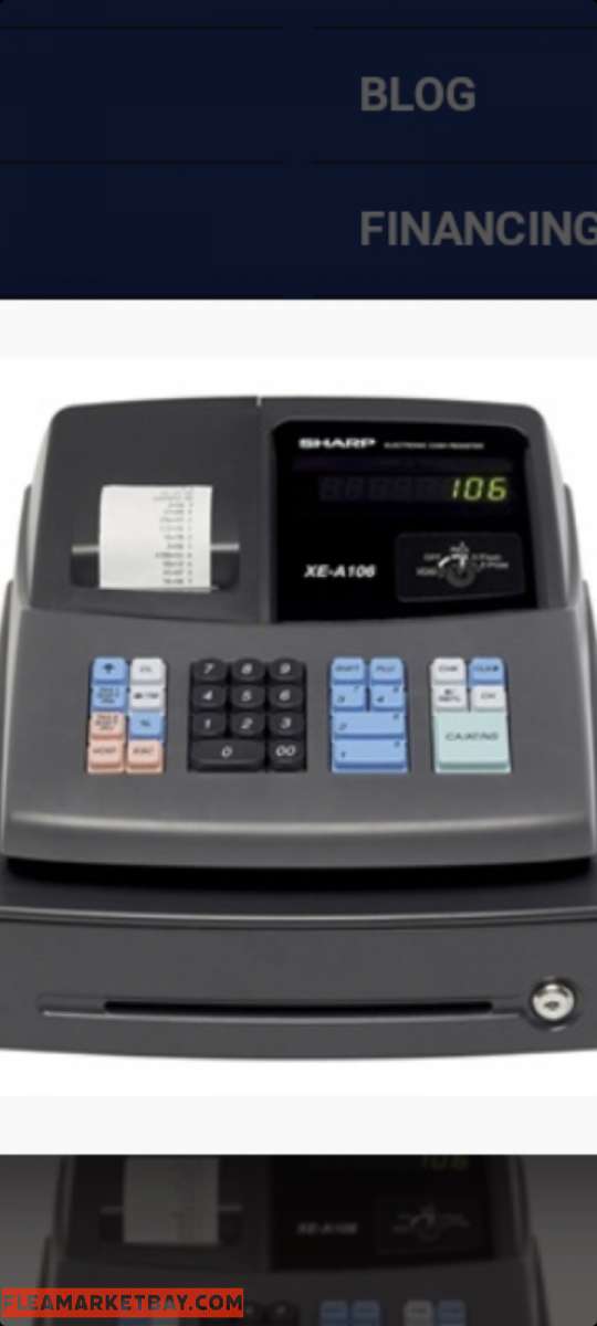 brand new cash register