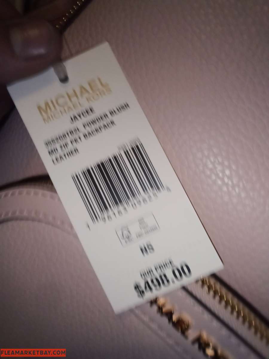 Michael kors pink backpack