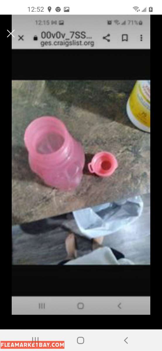 Tupperware Water Bottle