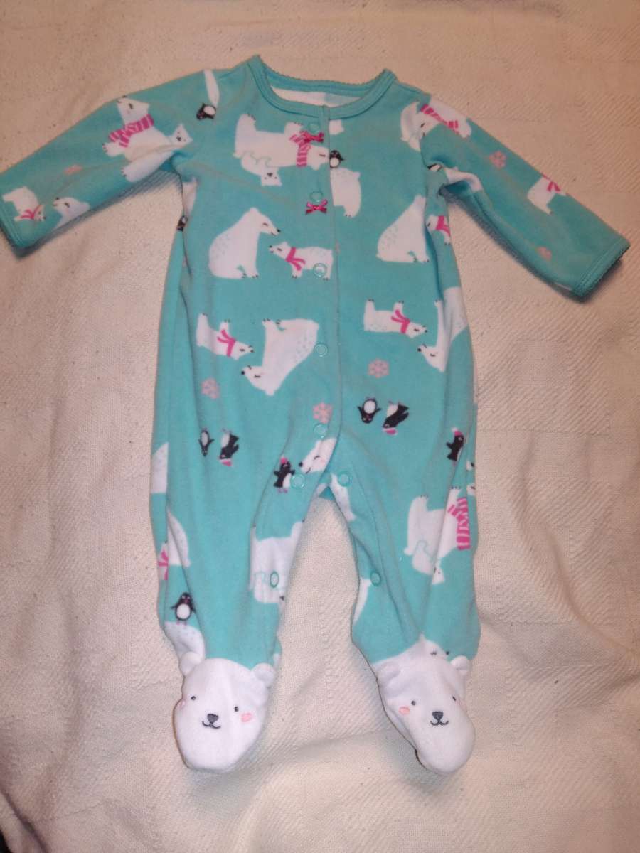 Newborn footed sleeper