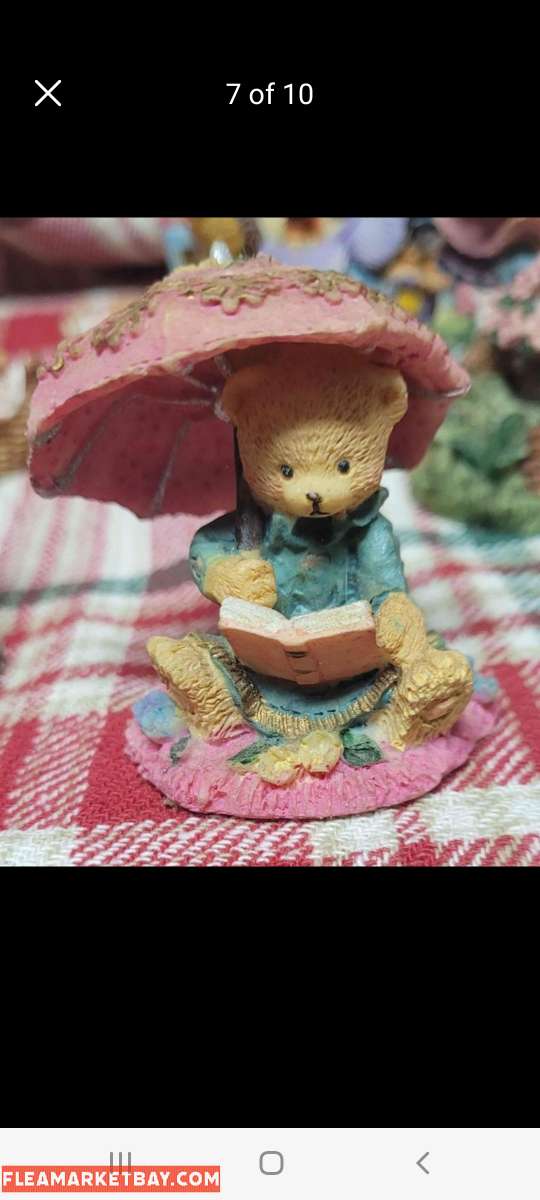 Lots of bear figurines for sale