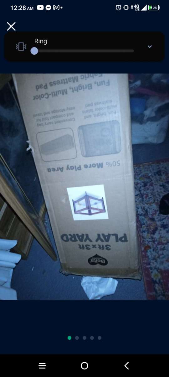 brand new play pen in box 3ft x 3ft