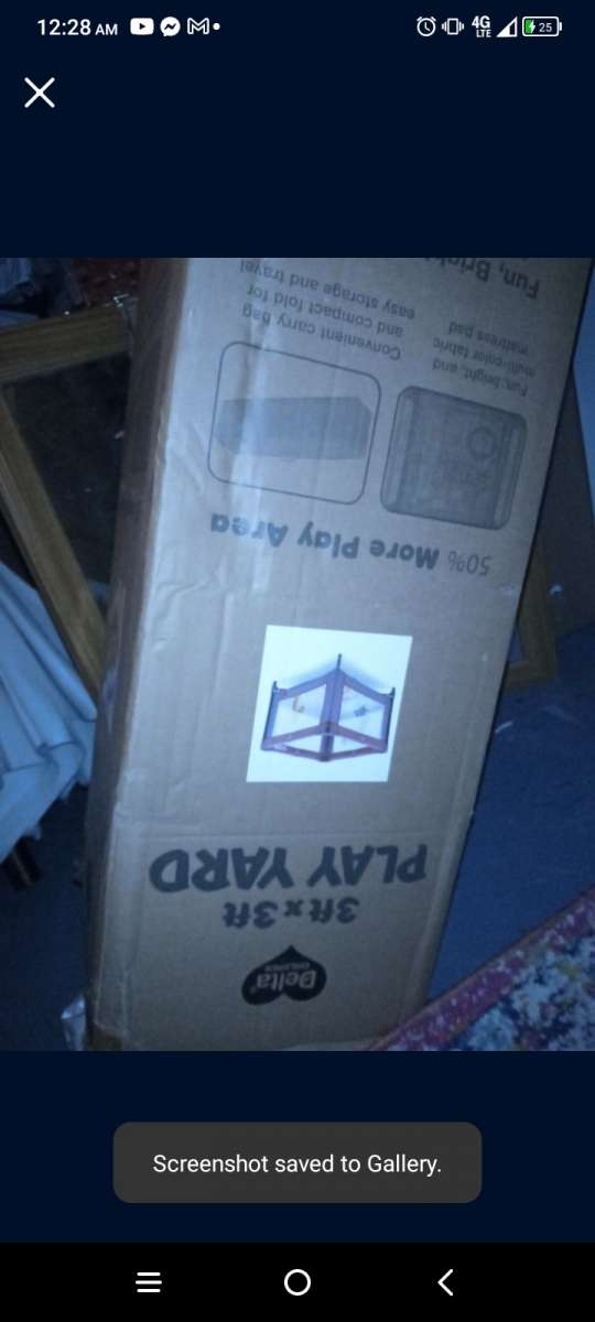 brand new play pen in box 3ft x 3ft