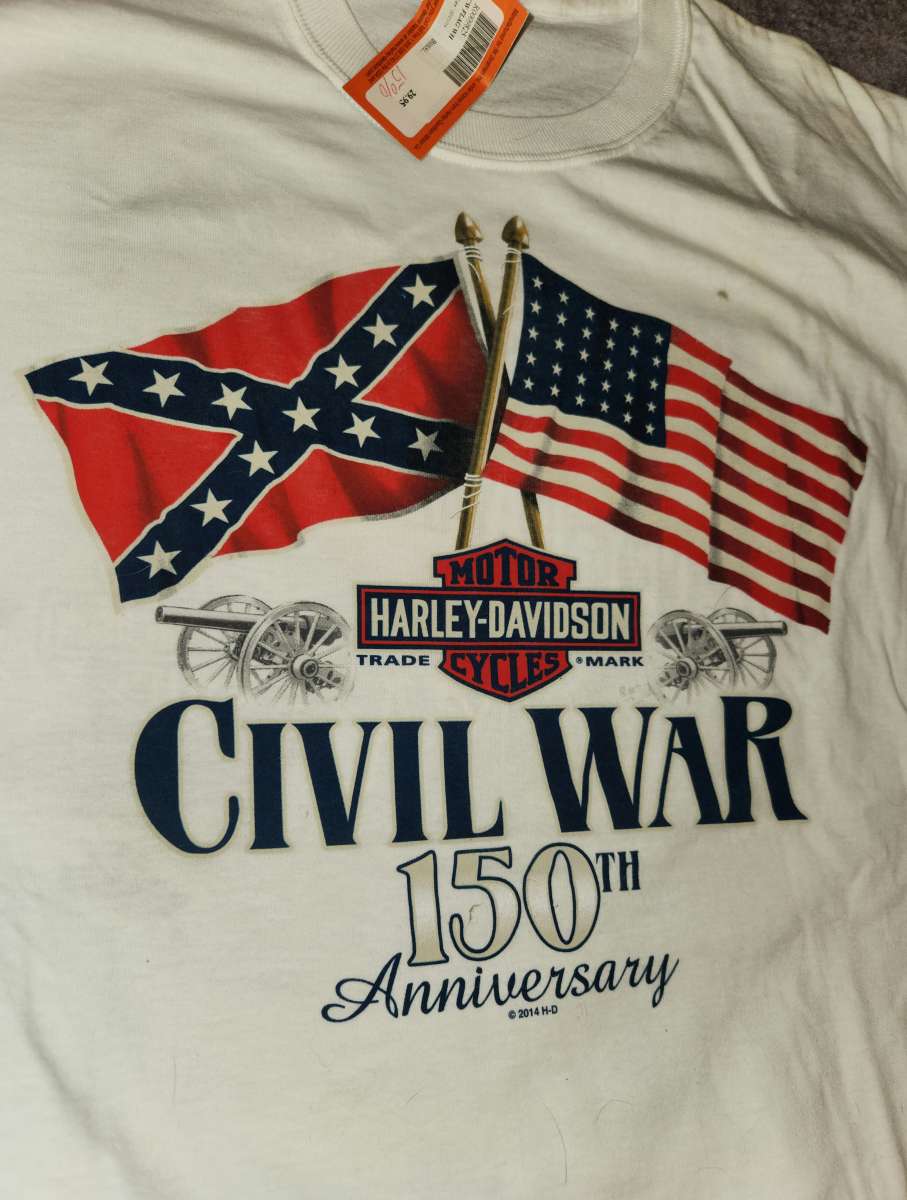Harley Davidson NEW LG Civil War anniversary