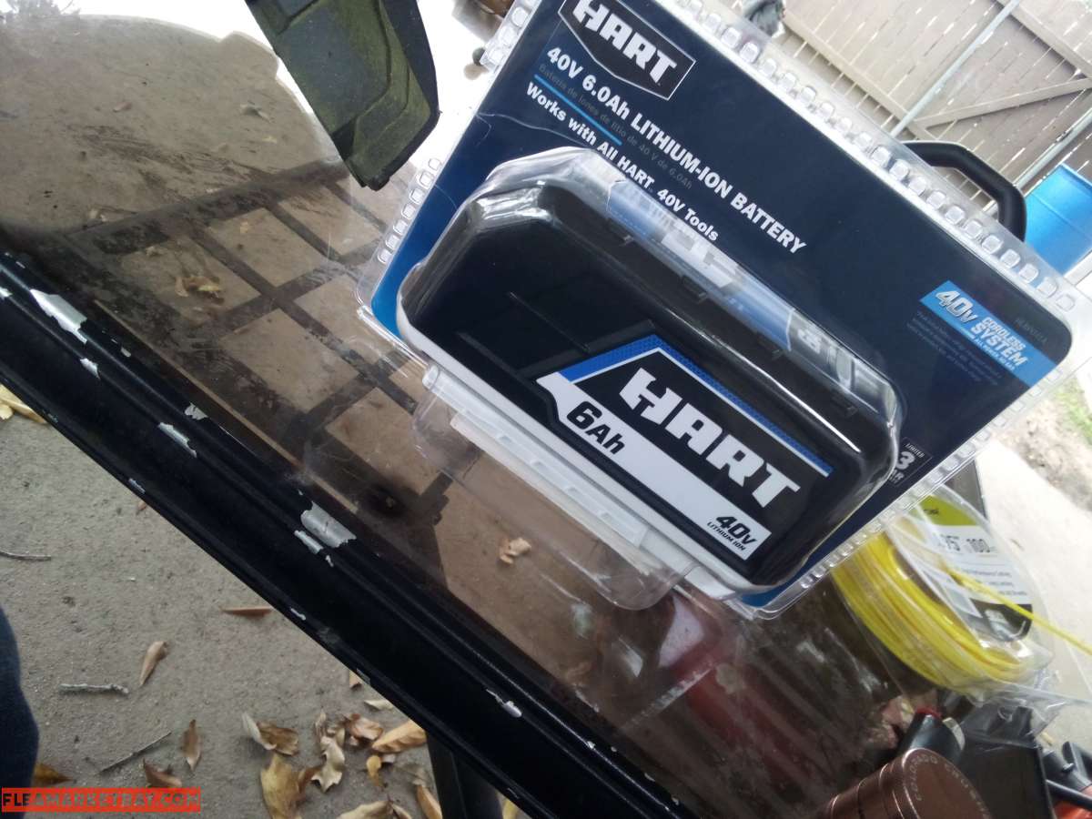 Hart 40v 6ah lithium ion battery