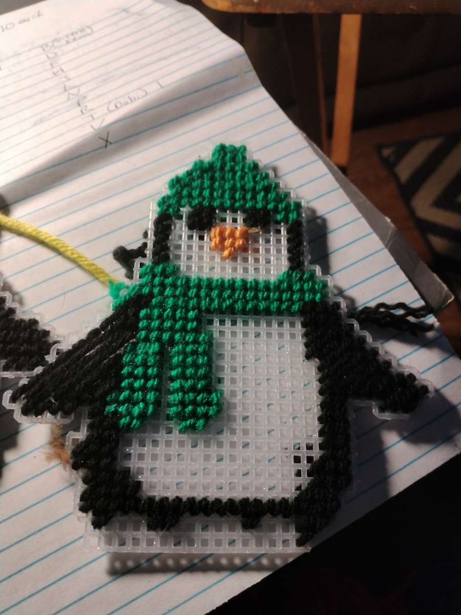 penguin Christmas ornaments