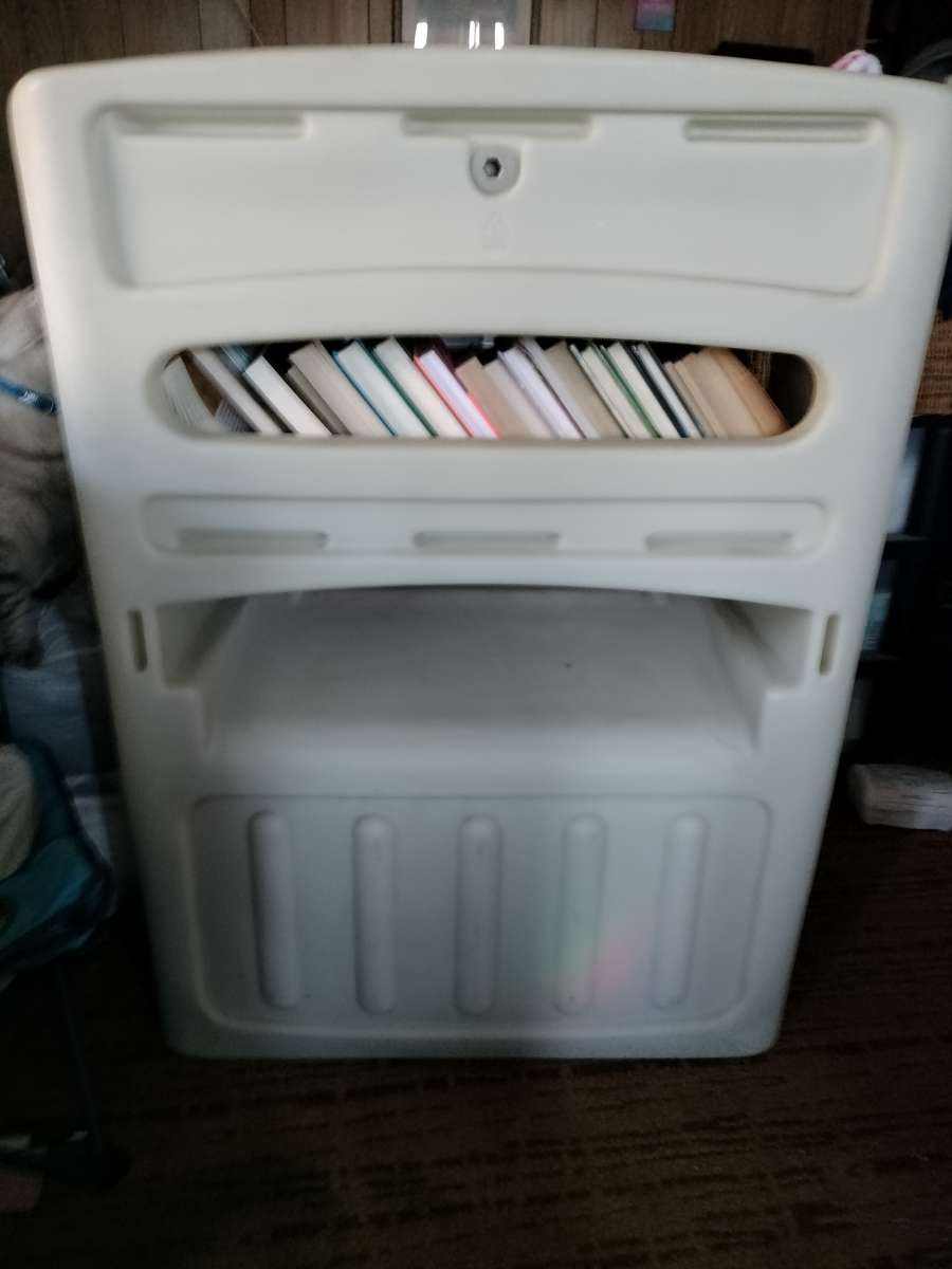 ToyBox w/built-in Book Shelf