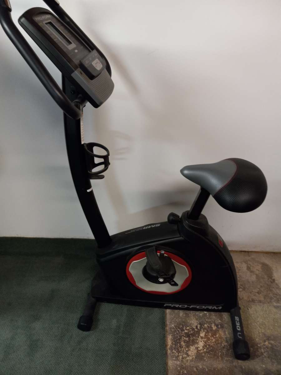treadmill and bike
