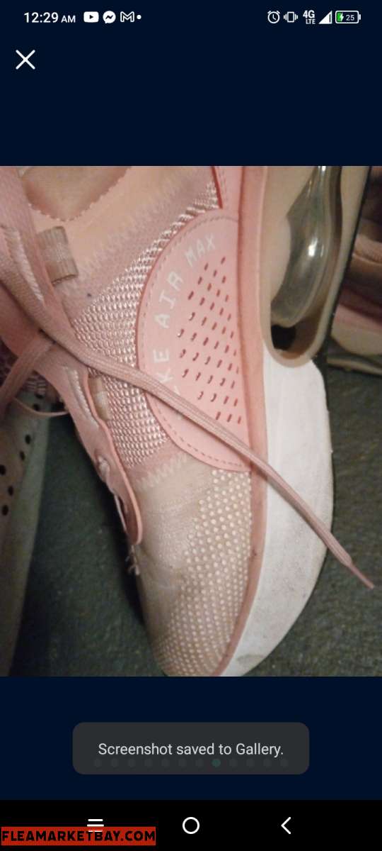 pink Nike air max women's size 6.5
