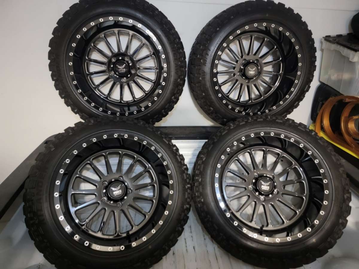 20" force off-road rims &tires